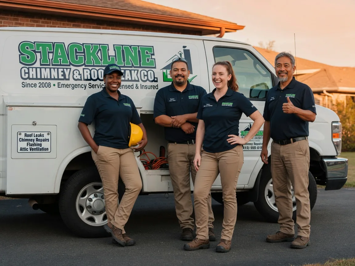 Chimney flashing repair company in Edson, KS